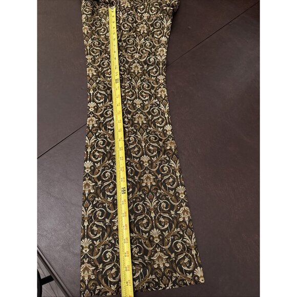 Identity By Lord & Taylor Brocade Pants Size 10 - Picture 5 of 7